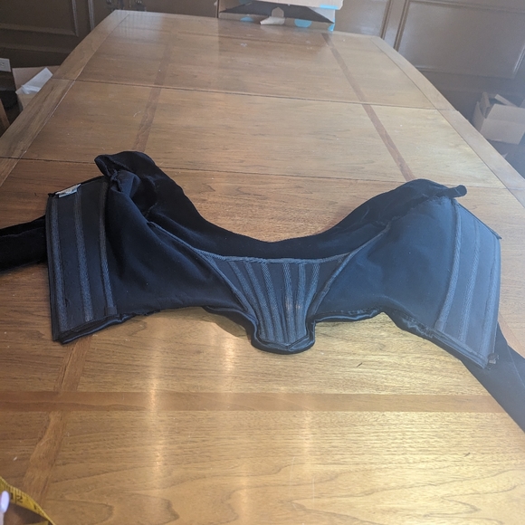 Vivienne Westwood Corset Black Velvet Long sleeves size 14 UK Medium US - Picture 4 of 14